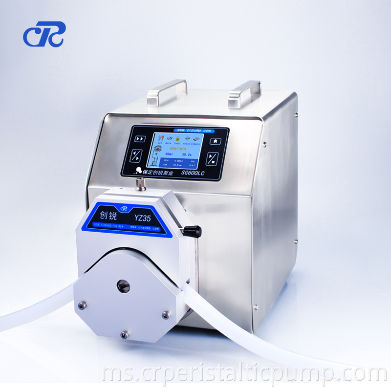 Intelligent peristaltic pump